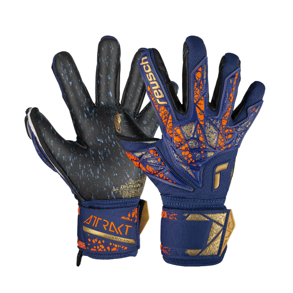 Reusch Attrakt Fusion Guardian Junior 5472945 4411 blue orange 1